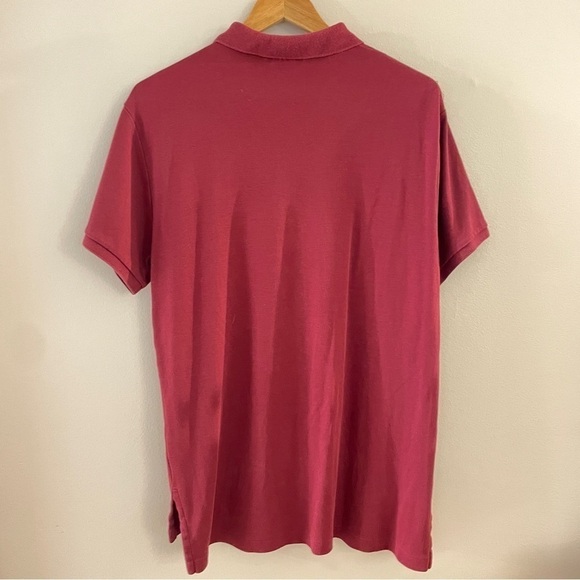 Ralph Lauren Polo Maroon Two Button Polo - Picture 3 of 5